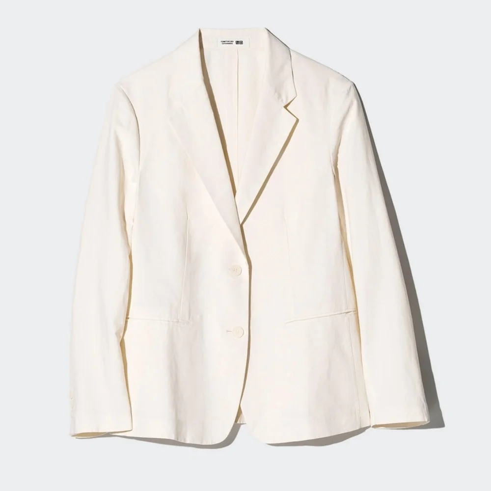 NWT Uniqlo x Comptoir Des Cotonniers Linen Blend Blazer